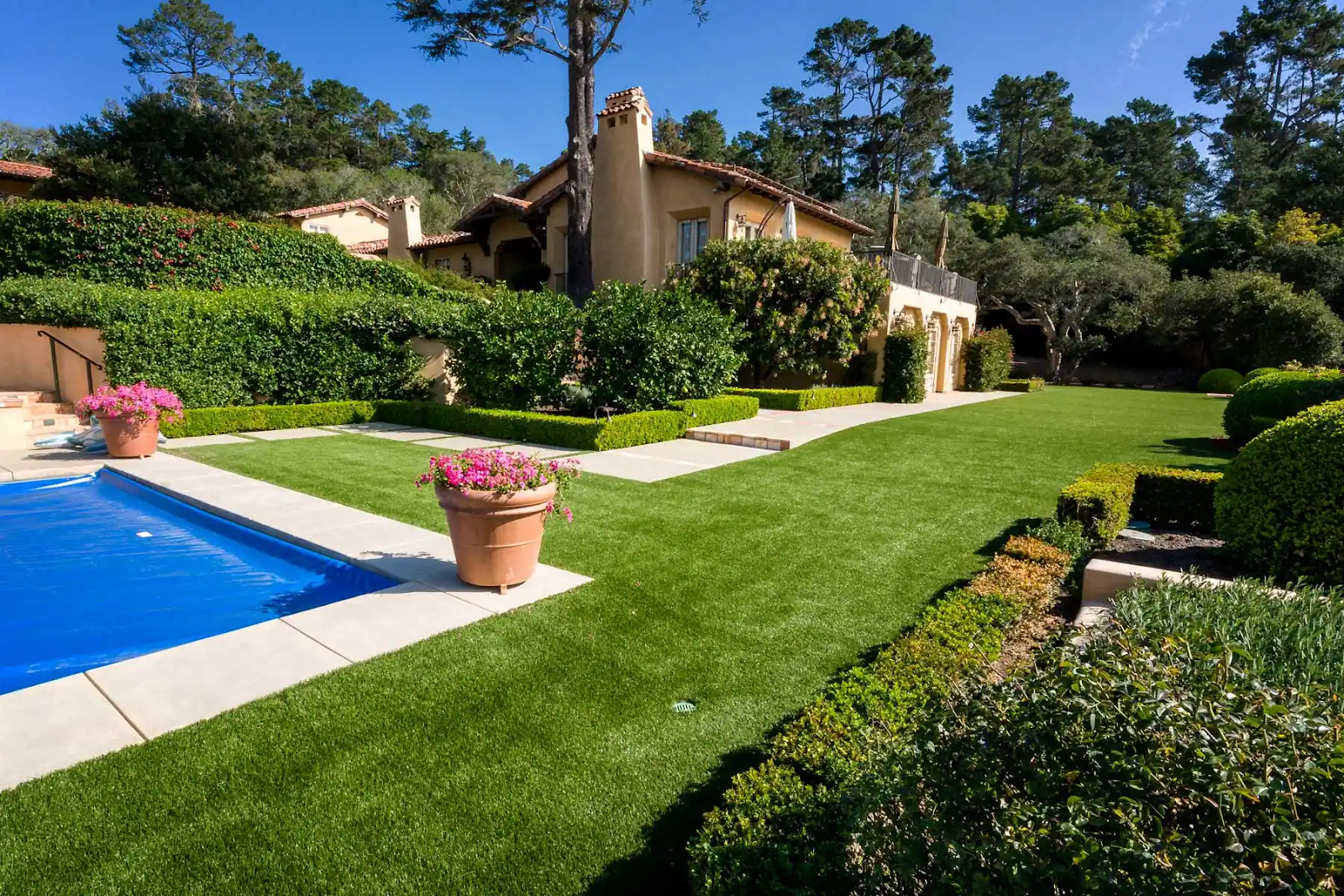 Artificial turf installation in Plano, TX