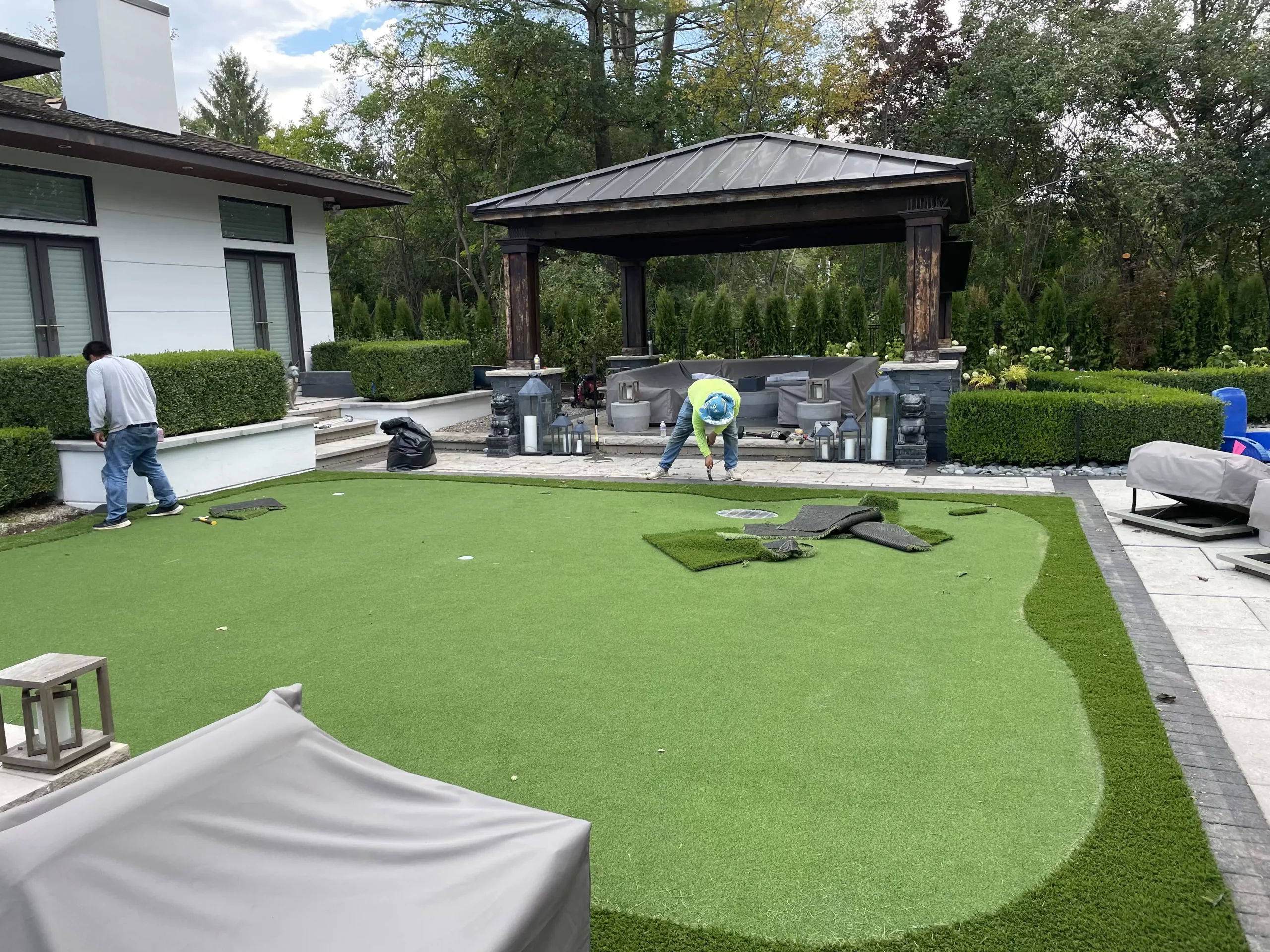 Residential Turf Installation